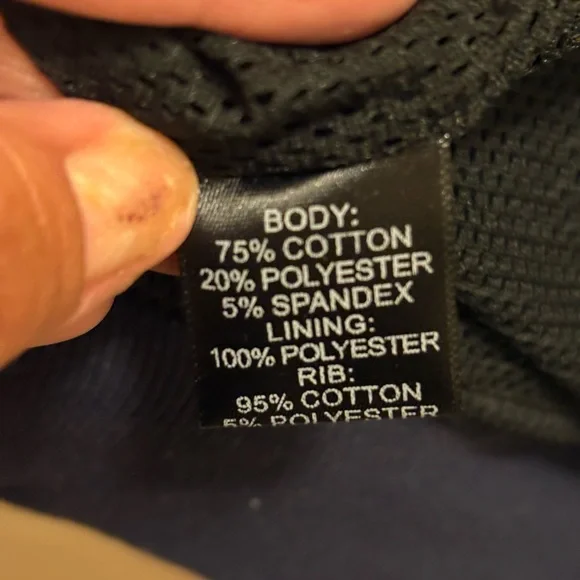 Barneys New York Scuba Bomber Jacket – Navy, Modern Minimalist Style Sz L - Picture 12 of 12